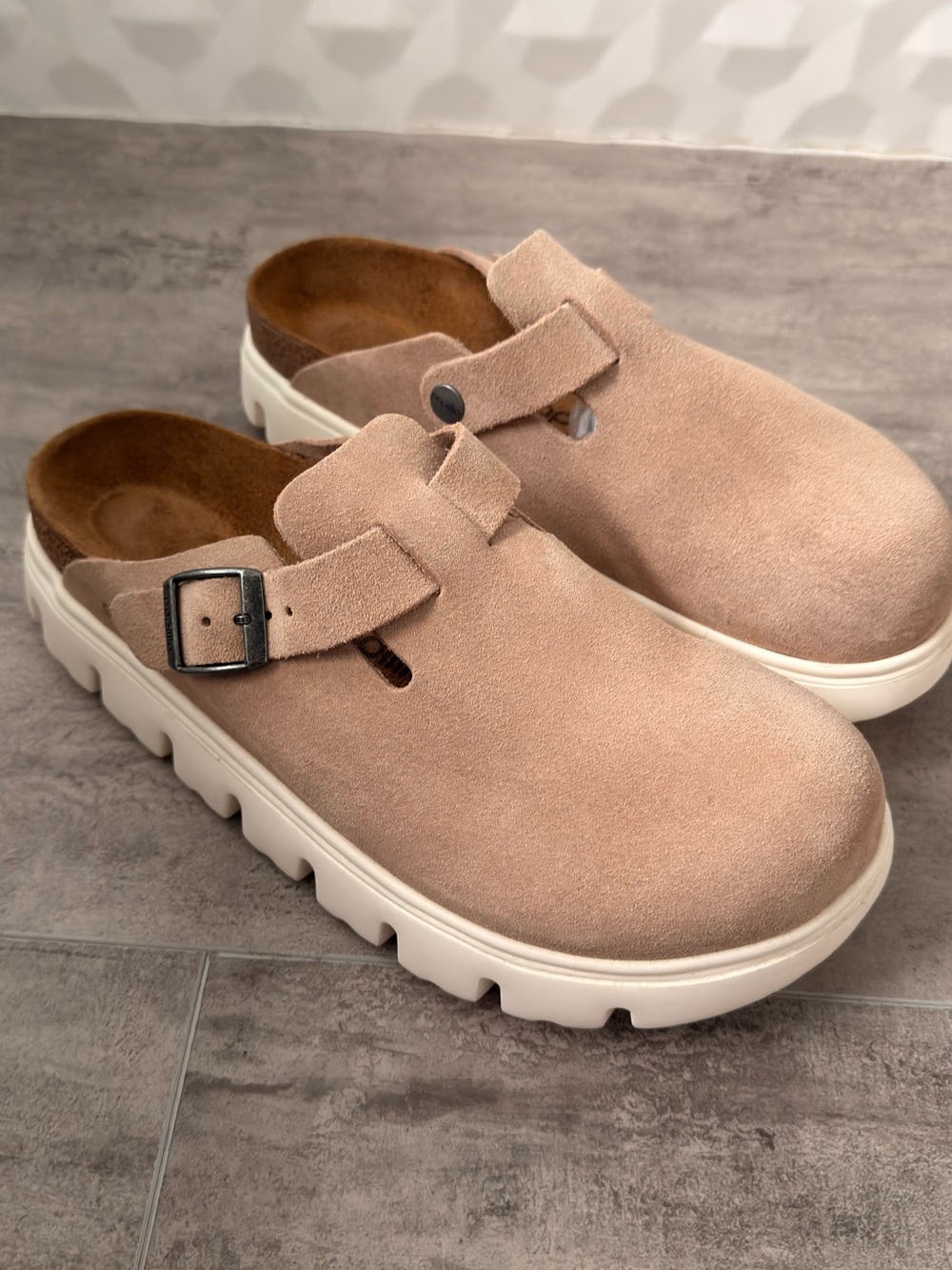 Birkenstock Boston Papillio chunky platform clogs, women Size 9-9.5 (EUR 40) - Picture 2 of 14